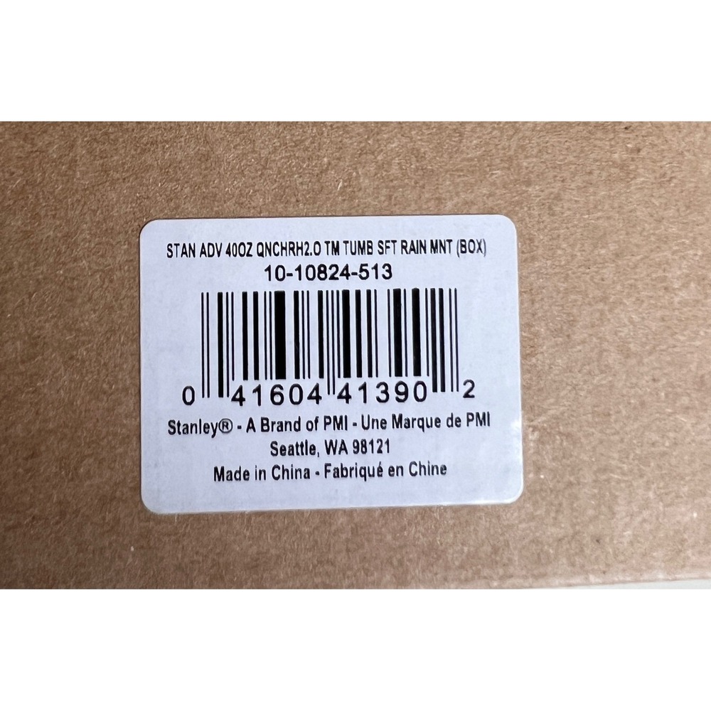 Stanley Quencher H2.0 Tumbler 40oz Soft Rain Mist NEW 10-10824-513 FlowState Lid - Picture 6 of 6
